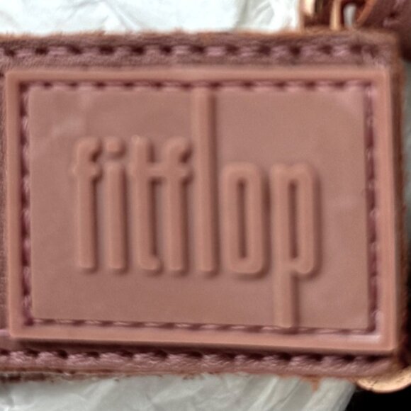 Fitflop Womens Loosh Dusty‎ Rose Pink Mauve Strappy Leather Sandals US 10 - Picture 8 of 13